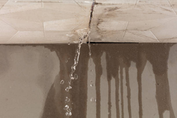 Professional Water Extraction technician working in Brooks, ME
